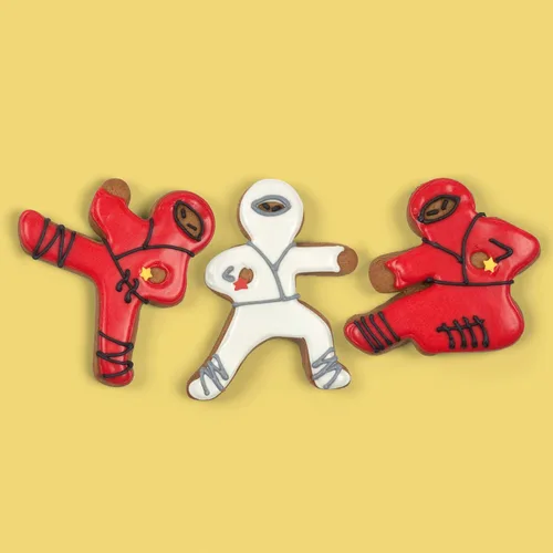 Vista 4 de Genuine Fred NINJABREAD Men - Cortadores de galletas, juego de 3