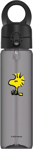 Vista 29 de RhinoShield AquaStand - Botella magnética de 27 onzas, botella de agua de Tritan con tapa con popote, botella deportiva con mango compatible