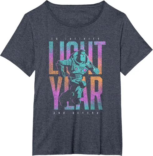 Vista 50 de Disney Pixar Lightyear Buzz Lightyear To Infinity And Beyond Camiseta, Negro