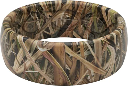 Vista 11 de Groove Life Anillo de boda de silicona de camuflaje para hombre Highlander