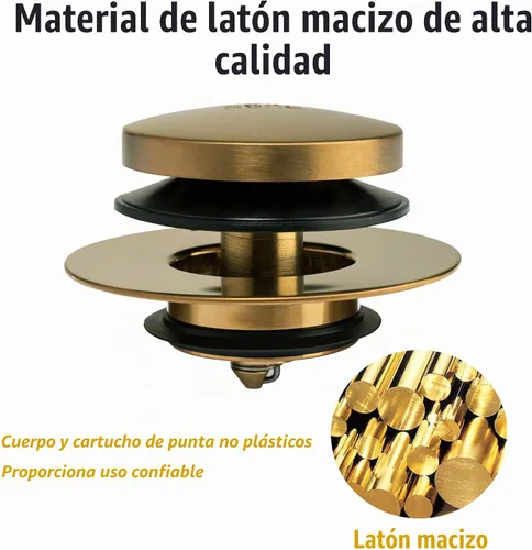 Vista 5 de Artiwell Kit universal de conversión de desagüe de bañera de punta – Kit de recambio de drenaje de bañera con placa frontal de desbordamiento de 1