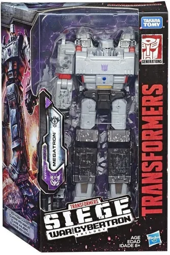 Vista 2 de Transformers Generations War for Cybertron: Siege Voyager Class WFC-S12 Megatron Figura de acción de 7 pulgadas