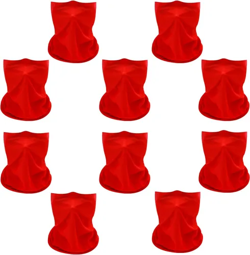 Vista 15 de Mascarillas de Polaina para el Cuello, Bufanda en Tubo, Bandanas Sin Costuras, Pañuelos para el Rostro, Cubierta Multiusos para la Cabeza