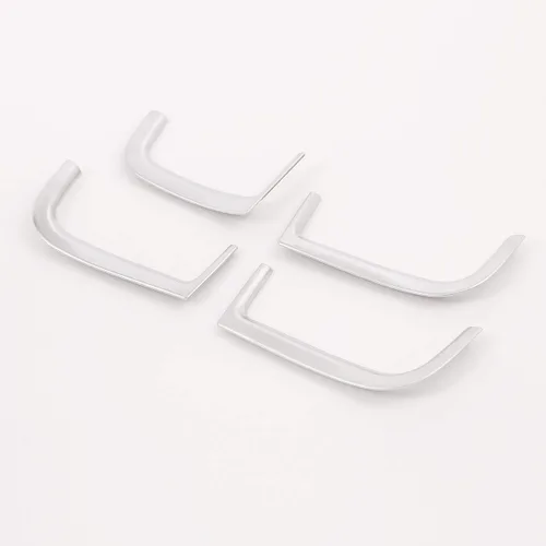 Vista 6 de 4 unids ABS puerta de coche caja de almacenamiento decorativo marco ajuste accesorios para BMW X5 G05 2019 (cromo)
