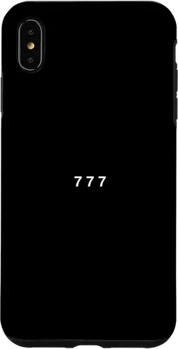 Vista 10 de iPhone 11 Angel Numbers 777 Lucky Spiritual Sign Guide Manifesting Case