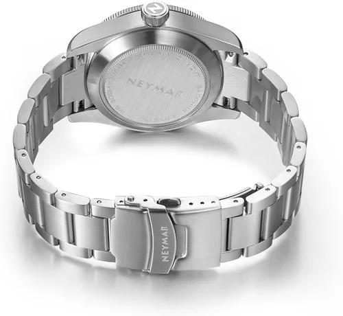 Vista 4 de NEYMAR 415mm Mens Automatic Watch 300m Diver Watch 200m Stainless Steel Watch