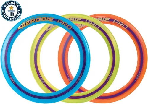 Vista 4 de Aerobie Pro Ring juguete al aire libre para niños, para niños y niñas, todas las edades, colores pueden variar