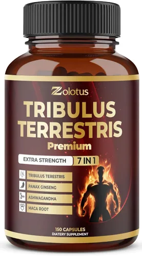 Vista 8 de Zolotus Cápsulas Premium de Tribulus Terrestris - Combinadas con Ashwagandha, Panax Ginseng y Maca - 90 Unidades para 3 Meses