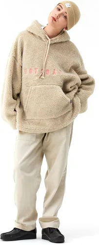 Vista 6 de Not So Ape Ropa urbana Sherpa con capucha, unisex para todo tipo de género, Negro, talla única
