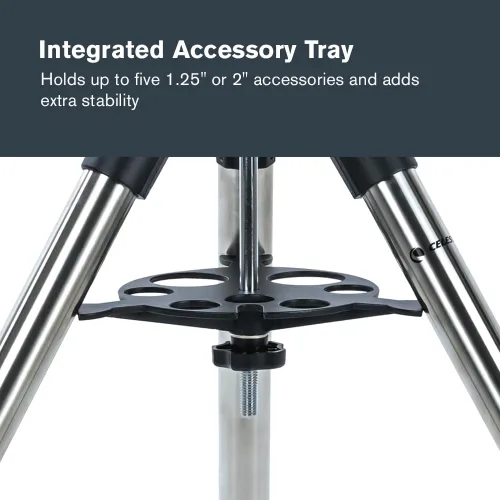 Vista 7 de Celestron – Trípode para Dobsoniano de Sobremesa – Trípode Sólido, Robusto y Ajustable – Exclusivamente para el StarSense Explorer de Sobremesa