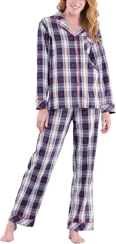 Vista 42 de PajamaGram - Pijamas de invierno para mujer - Pijamas de franela para mujer