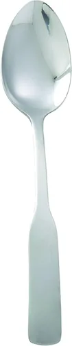 Vista 4 de Winco Winston - Juego de cucharas de caldo de 12 piezas, acero inoxidable 18-0, plata