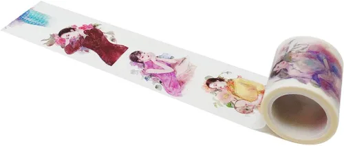 Vista 21 de Wrapables Diseños Decorativos Washi Cinta de Enmascarar, 0.787 in x 16.4 ft, Trenes de Navidad