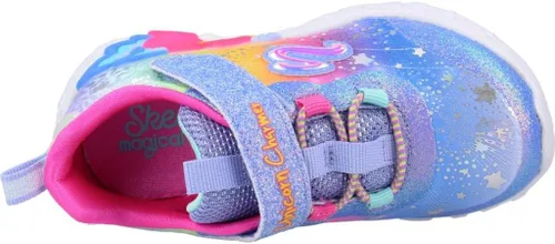 Vista 7 de Skechers Tenis Unicorn Charmer-Twilight Dr para niña Azul/Blanco