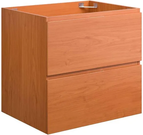 Vista 9 de Modway Mueble de tocador de baño de montaje en pared, lavabo no incluido, 18 pulgadas, nogal cereza
