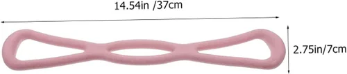 Vista 2 de GANAZONO 3 bandas de resistencia TPR, correa elástica para yoga, entrenamiento de flexibilidad, pilates, gimnasio en casa, fitness, 3