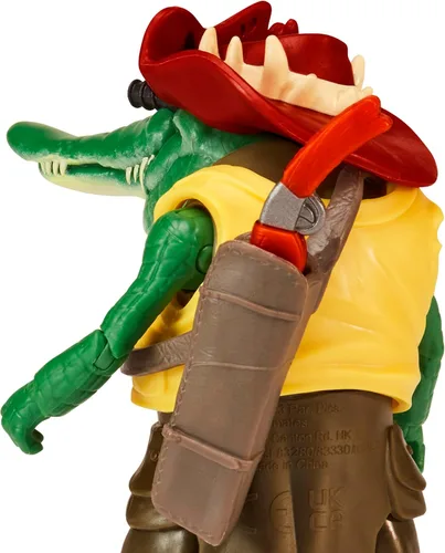 Vista 5 de Teenage Mutant Ninja Turtles - Figura de acción básica de cuero de 4.5 pulgadas Splinter Mutant Mayhem, regalo ideal para niños de 4 a 7 años