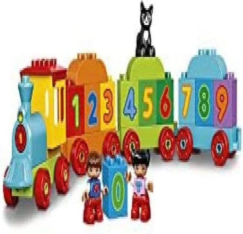 Vista 4 de LEGO Duplo, mi primer tren de números 10847, de preescolar