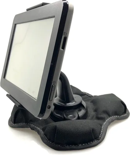 Vista 3 de Universal GPS Smartphone Beanbag Dash Dashboard Soporte de montaje de fricción para todos los teléfonos inteligentes iPhone Galaxy hasta 3.75