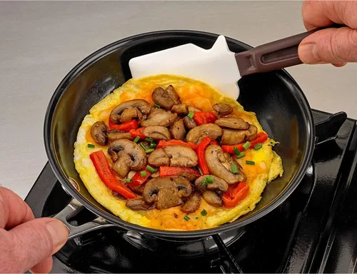 Vista 7 de Mercer Culinary Espátula de silicona resistente al calor de 10 pulgadas