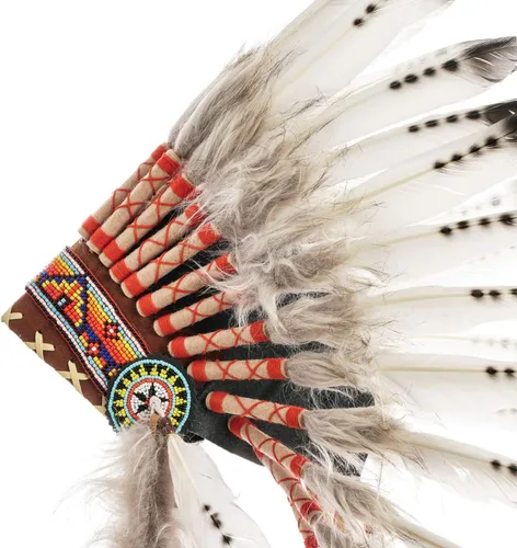 Vista 8 de Novum Crafts Tocado de plumas Inspirado en indios nativos americanos Elige
