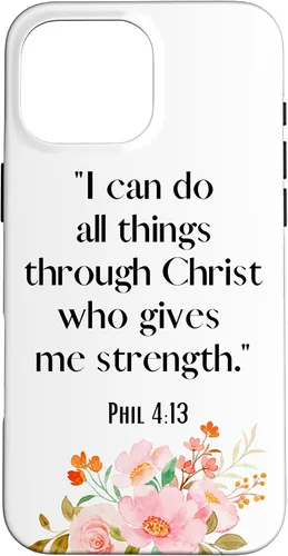 Vista 19 de I Can Do All Things Through Christ Jesus Philippians 4:13 Case for iPhone 17