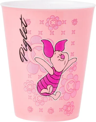 Vista 4 de Silver Buffalo Winnie the Pooh - Juego de 4 mini tazas de plástico con Tigger, Eeyore y Piglet, 1.5 onzas