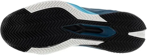 Vista 5 de WILSON Zapatillas de tenis Rush Pro 4.0 Clay para hombre Blanco y Azul Coral