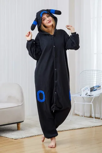 Vista 2 de Comfy New Disfraz de anime, pijama de anime, pijama de Halloween para adulto