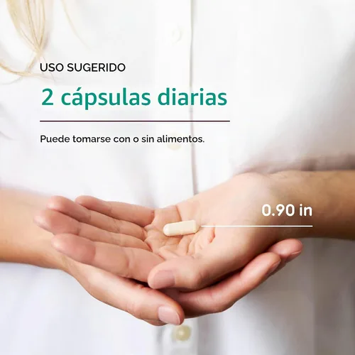 Vista 5 de Vitanica Candidastat, Apoyo Equilibrado, Vegano, 60 Cápsulas