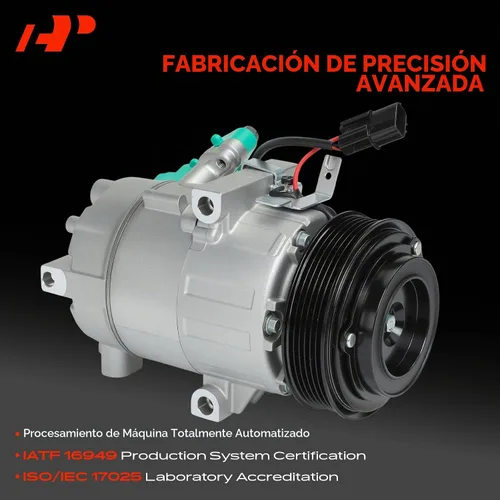 Vista 3 de A-Premium Compresor de aire acondicionado AC con embrague Compatible con Hyundai Elantra 2.0L 2017-2020