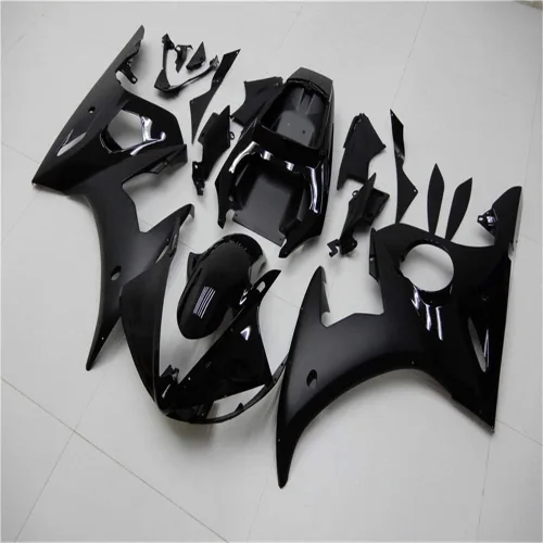 Vista 2 de Carenado para Yamaha YZF R6 2003-2005 y YZF R6S 2006-2009 (01 negro mate brillante)