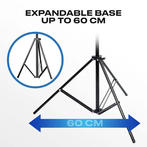 Vista 17 de Skywin VR Tripod Stand, HTC Vive Base Station Compatible Sensor Stand and Base Station Mount for Vive Sensors or Oculus Rift Constellation (1 Tripod)