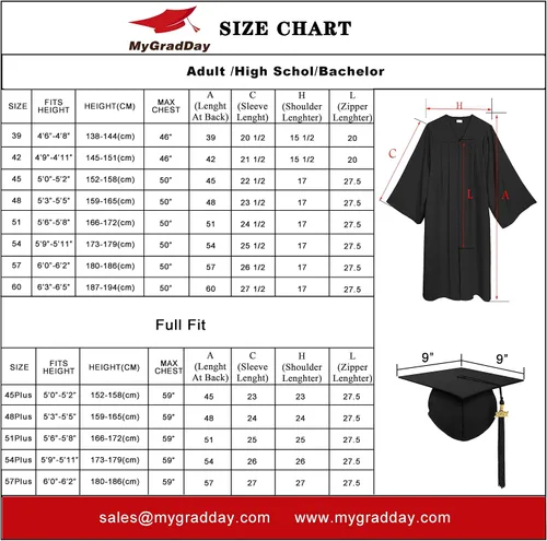 Vista 6 de MyGradDay Batas unisex mate para vestido de graduación, bata de coro para iglesia, bata de púlpito y disfraz de pastor y juez