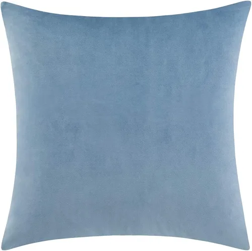 Vista 25 de Juego de 2 fundas de almohada de terciopelo para sofá y cama, 18 x 18 pulgadas, color aguamarina