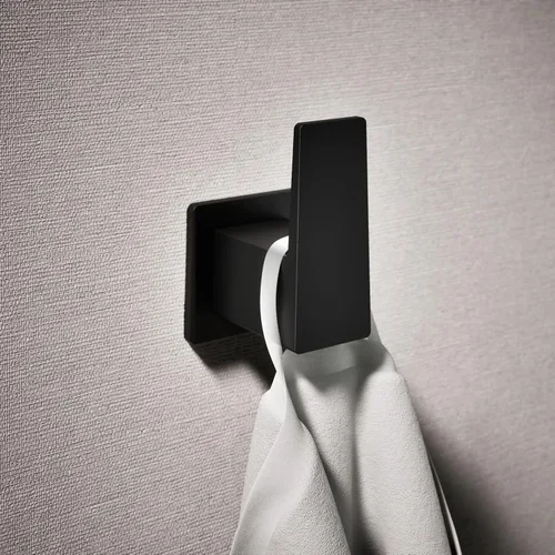 Vista 2 de Kohler 26636-BL Honesty® - Gancho para bata, color negro mate