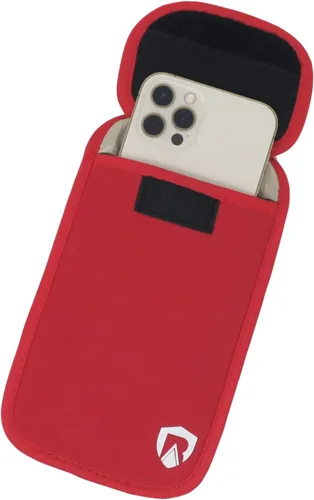 Vista 7 de RadiArmor Funda de bloqueo EMF para teléfono celular, bolsa de bloqueo EMF - Versión XL actualizada para teléfonos inteligentes más grandes