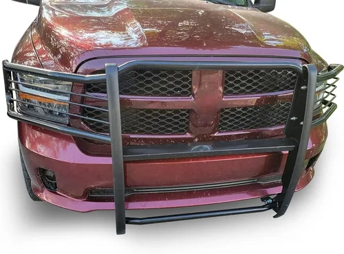 Vista 17 de Protección de parachoques modular Black Horse Grille Compatible con 09-10 Dodge Ram 1500 11-18 Ram 1500 19-24 Ram 1500 Classic