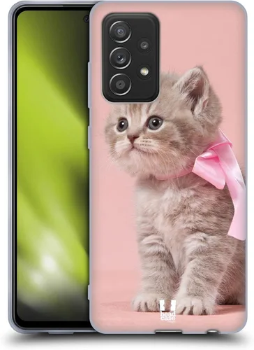 Vista 8 de Head Case Designs Chinchilla - Funda de gel suave persa para gatitos esponjosos, compatible con Galaxy A52, A52s, 5G (2021)