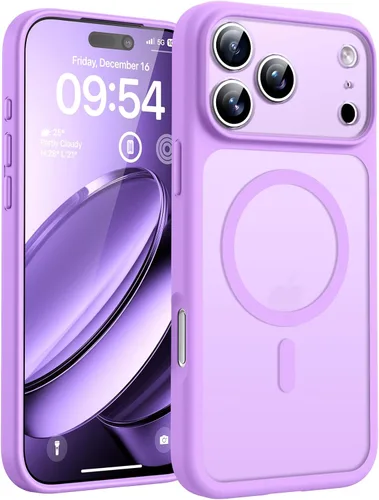 Vista 115 de TOCOL Funda para iPhone 11, compatible con Magsafe, protección completa de cámara, imanes integrados, protección contra caídas, funda translúcida