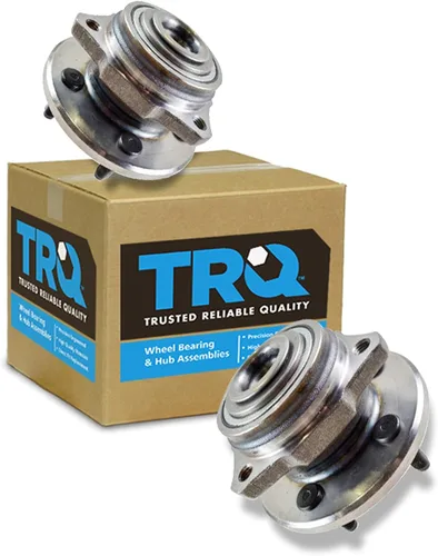 Vista 113 de TRQ Juego de 2 rodamientos de rueda delantera y conjunto de cubo compatible con Tesla 3 2020 Y 2018-2019 para Tesla 3 2020 Tesla Y AWD 2018-2019