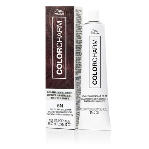Vista 26 de COLORCHARM - Tinte permanente para el cabello, tinte para el cabello para cobertura de canas, añade brillo, 2 onzas Shea Butter Free of ammonia