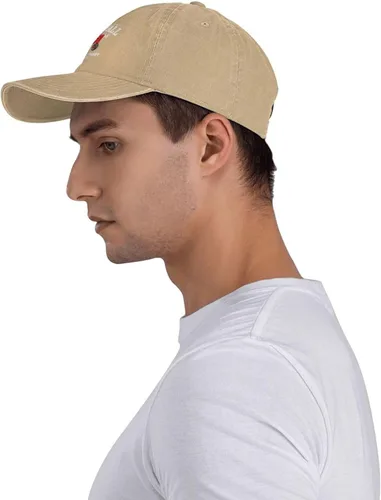 Vista 5 de Gorra de béisbol unisex para papá, de algodón, ajustable, para hombres y mujeres