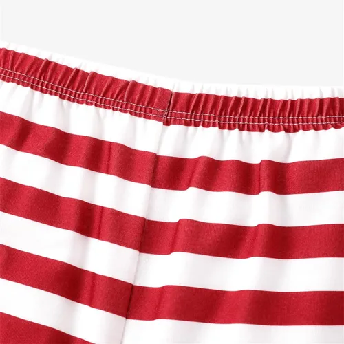 Vista 4 de PATPAT Conjunto de pijama de manga larga con estampado geométrico básico para bebé