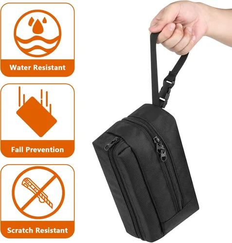 Vista 3 de Funda de transporte para Airmoto/Fanttik X8 para APEX/para inflador de neumáticos Woowind LP1, bomba de aire portátil, compresor de aire de 120 PSI