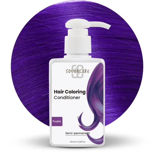 Vista 12 de SOVONCARE Acondicionador Depósito de Color para el Cabello, Tinte Semi-Permanente Negro para Cabello Teñido, 5.28 OZ, Resultados Vibrantes en 10