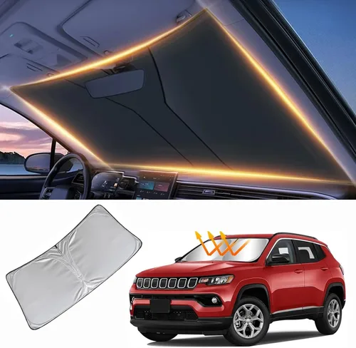 Vista 28 de Parasol para parabrisas delantero, protector de visera, accesorios para automóvil
