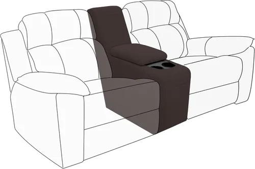 Vista 103 de Easy-Going Funda Elástica para Sofá Reclinable Cobertor de Sofá 4 Piezas Protector de Muebles Sofá Suave con Fondo Elástico Poliéster Spandex Tela