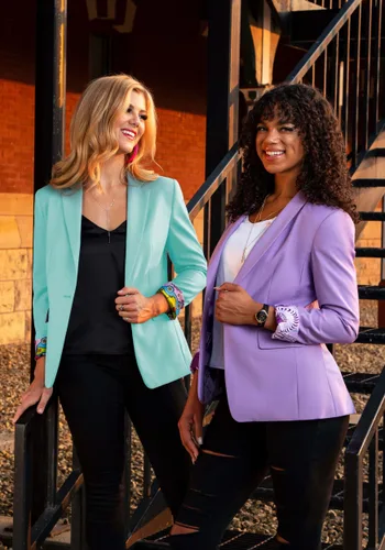 Vista 7 de Blazer para Mujer de Scooby Doo Multicolor