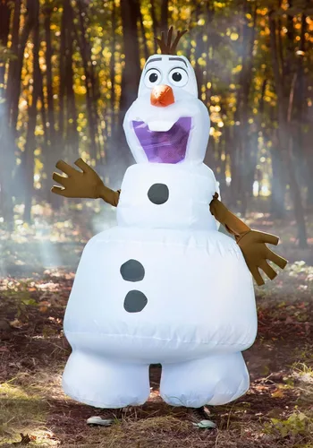 Vista 2 de Frozen Olaf - Disfraz inflable para niños